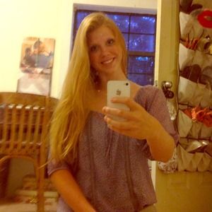 It is the purple shear blouse