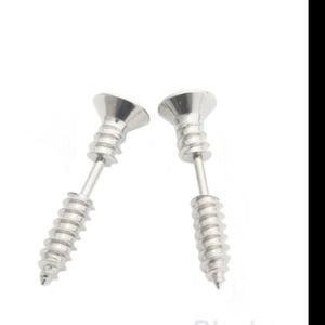 🔥NEW🔥 SCREW EARRINGS SILVER plated