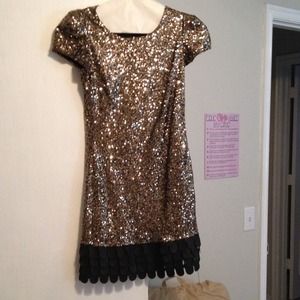 Sequins sparkle dress
