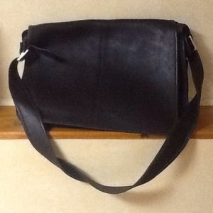 Coach messanger briefcase black