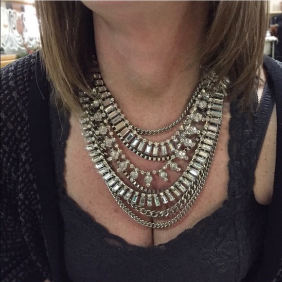 ⚡️SALE C. Wonder NWT layered crystal necklace - Picture 2 of 4