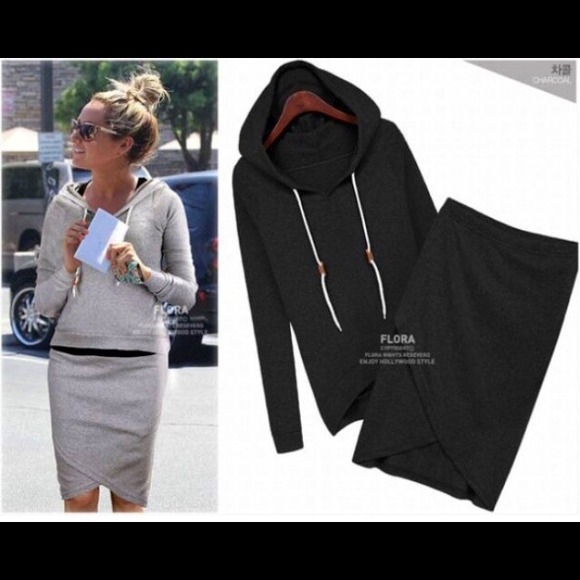 Cloud 9 Outerwear - *H/P 8/23*Glam Relax~ Charcoal Black Two piece set