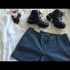 Dalia Lower Rise Shorts & Sunny Leigh Button Up