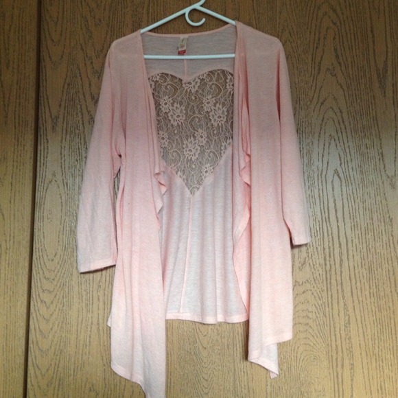 No Boundaries Sweaters - Pink cardigan