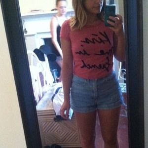 Urban Outfitters Tops - Kiss me I'm French crop top Urban Outfitters Tops - Kiss me I'm French crop top