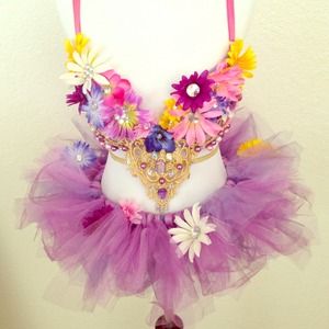 💜Rapunzel inspired rave outfit💜