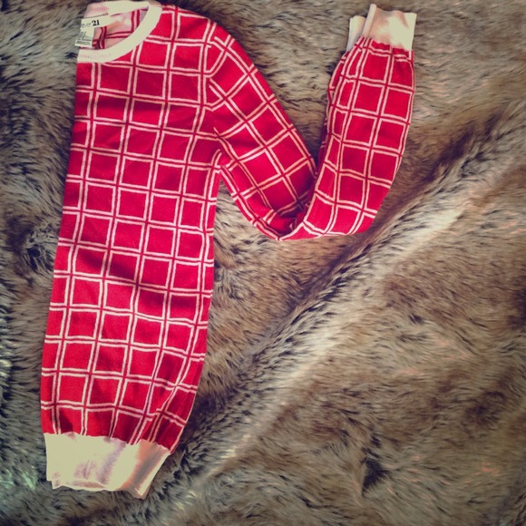 Forever 21 red gingham sweater