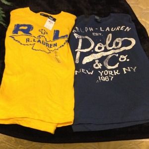 Ralph Lauren boys T-shirt bundle with a.e. Hoodie