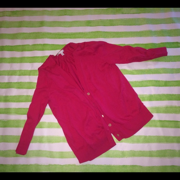 Pink Gap Cardigan