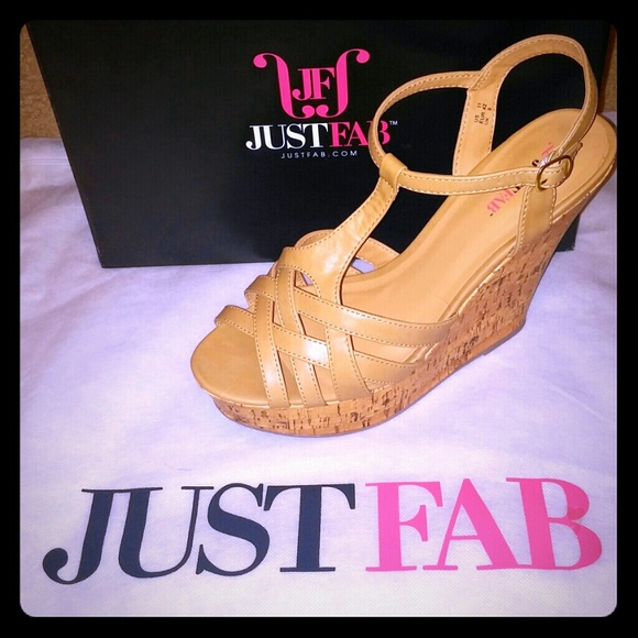justfab wedges