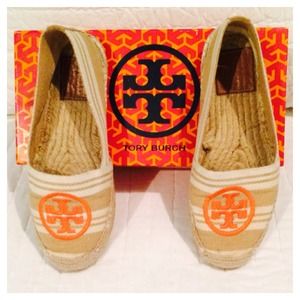 Tory Burch Logo Espadrilles