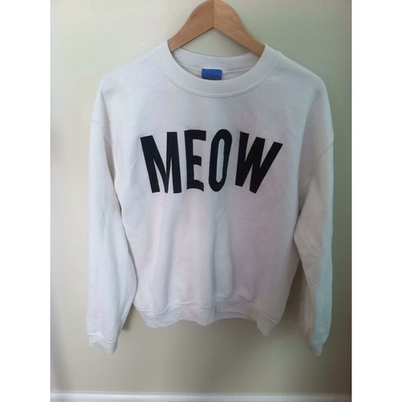 Urban outfitters MEOW crew neck SALE❤️