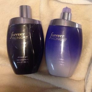 Forever midnight lotion and shower gel
