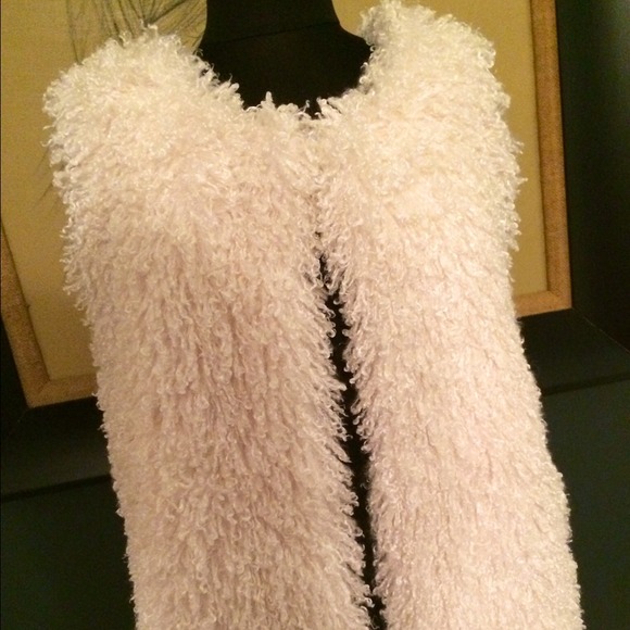 Faux fur vest