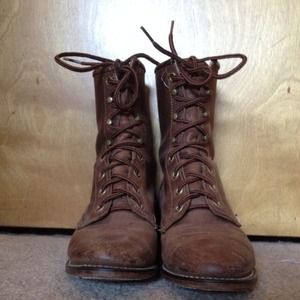 ✗﻿Reserved✗﻿ Brown leather boots