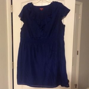 Royal blue dress