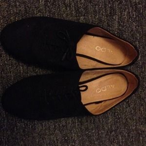 ALDO Black Oxford Shoes