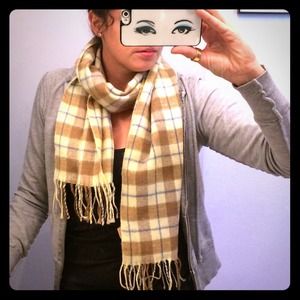 Plaid scarf