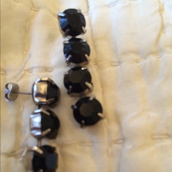 Black earrings