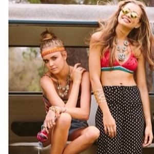 LF STORES WATERMELON TOP