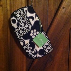 Vera Bradley Jazzy Clutch in Night & Day