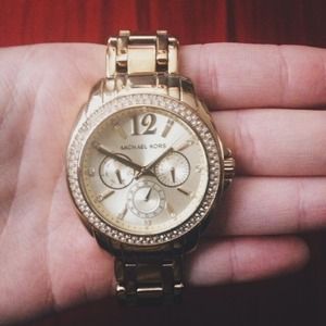 Michael Kors authentic gold watch