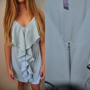 Blue dress
