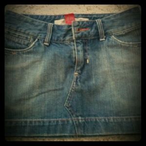 Denim skirt