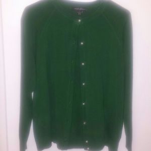 Hunter Green Cardigan