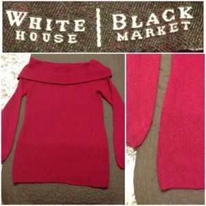 White House black market cashmere sweater
