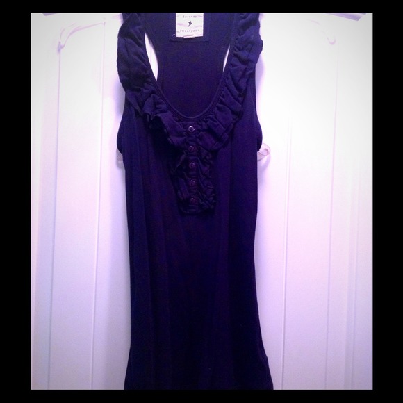 Navy razorback tank - Picture 1 of 2