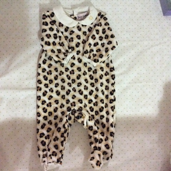 Juicy couture baby onesie