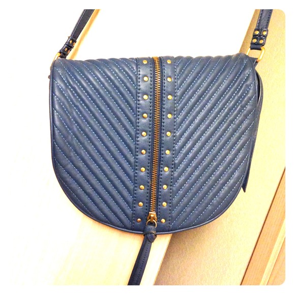 Blue satchel R&Em