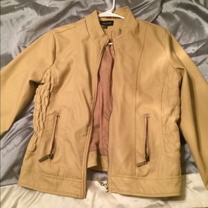 Faux Leather Jacket Sz XL Juniors