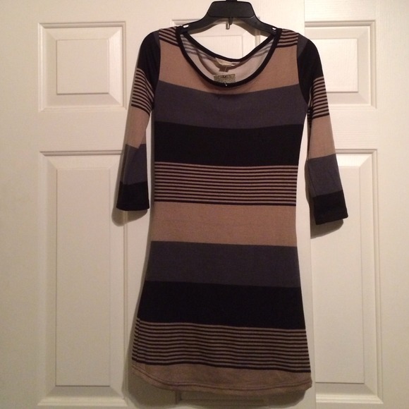 NWT! Striped sweater dress