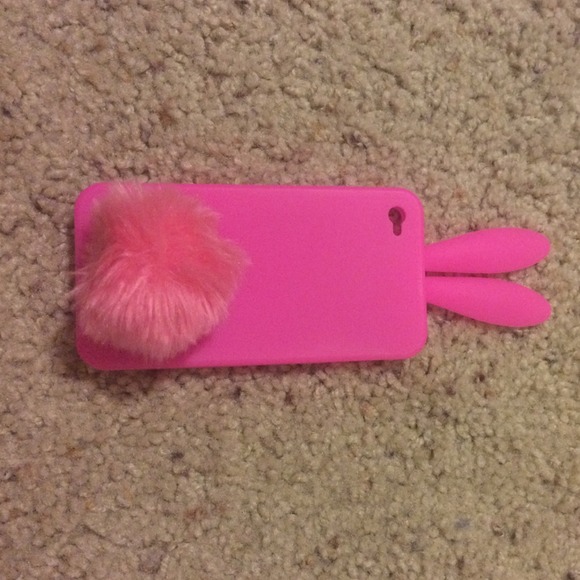 Pink iphone 4/4s bunny case