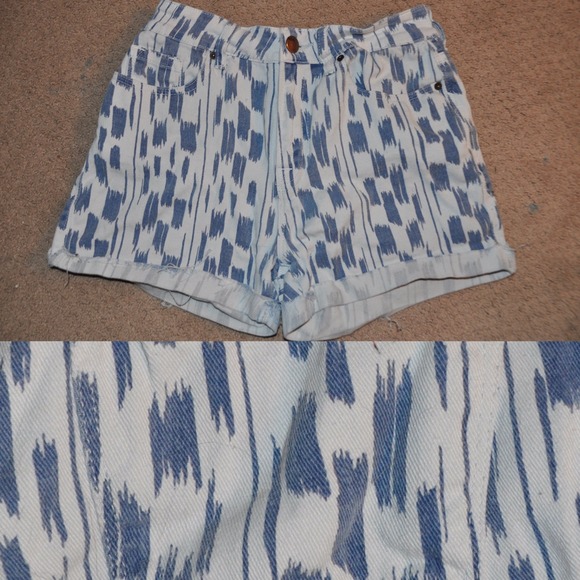 High waisted shorts