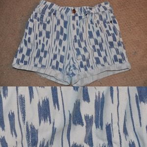 High waisted shorts