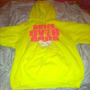 neon cheer / girly hoodie !