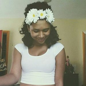 Daisy flower headband