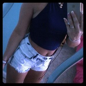 high waist shorts