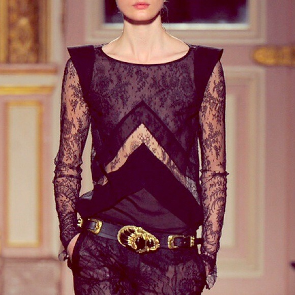 Barbara Bui French lace shirt