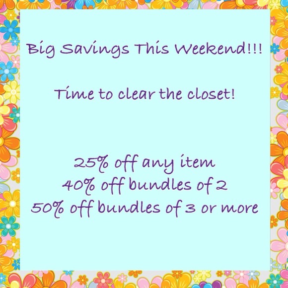 Sale time!!