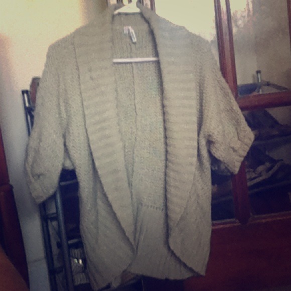 Oversized Cardigan Sweater