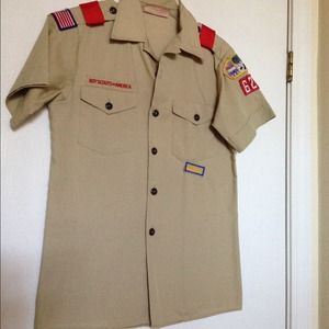 Vintage Boy Scout Top