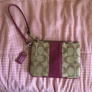 COACH Wristlet Purse