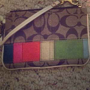 Used coach wristlet
