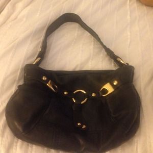 Black puede with pockets