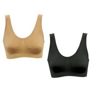 Genie Bras (Nude & Black)