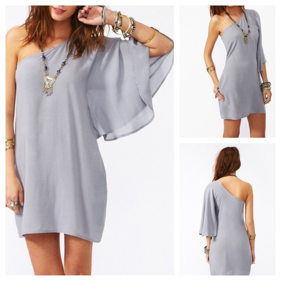 Nasty Gal Dresses & Skirts - HOST PICK!!!!!   Chic asymmetric dress